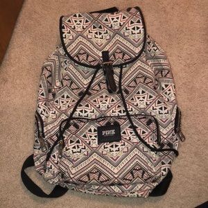 tribal print backpack